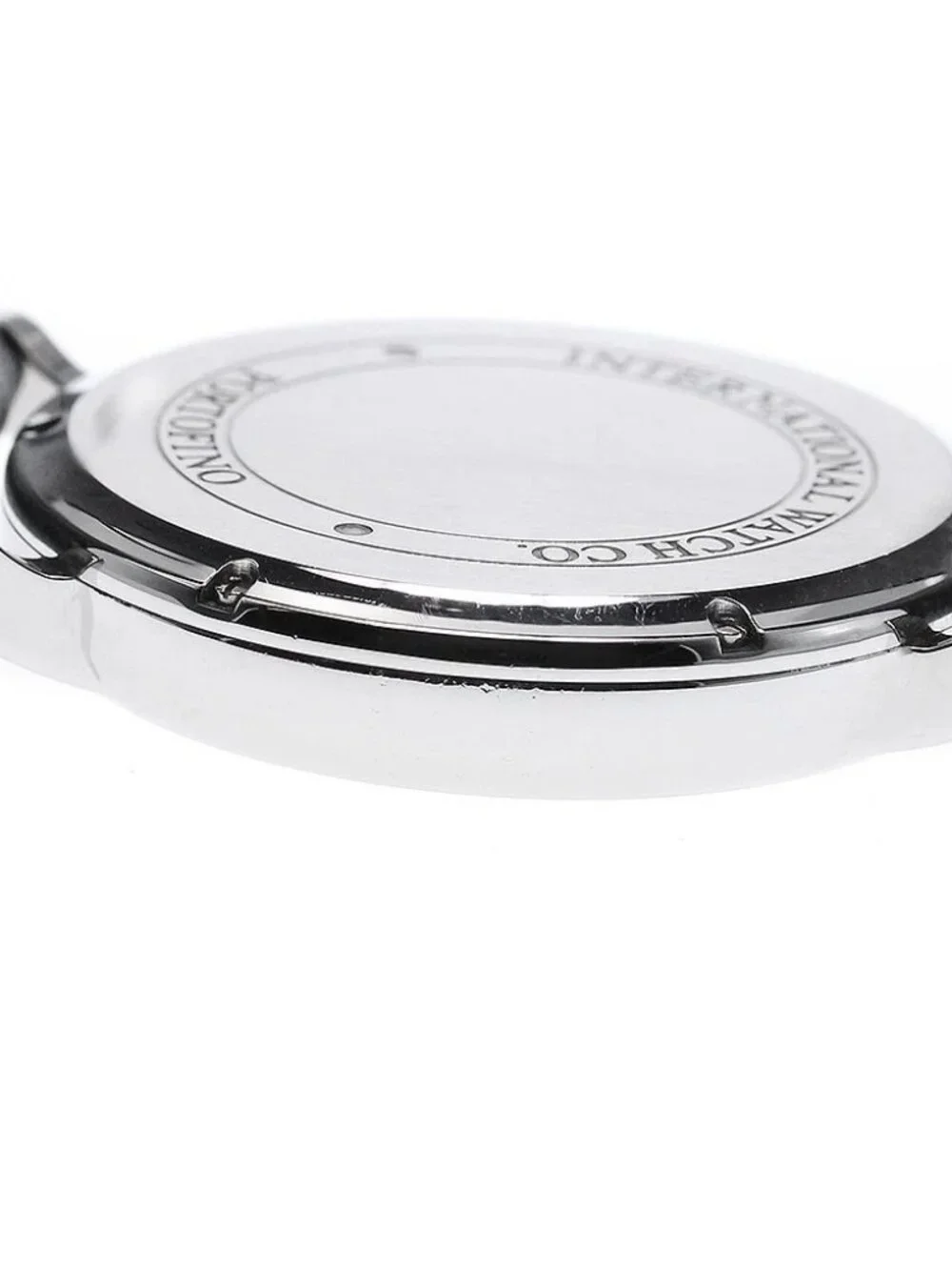 IWC SCHAFFHAUSEN Portofino IW356307 Date Silver Dial Automatic Men's_966490